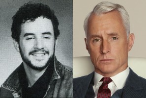 john slattery young high school yearbook photo mad men tv show 2012