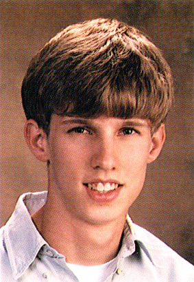 jon heder young high school yearbook photo 1996