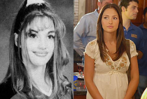 minka kelly young high school yearbook photo 1997 friday night lights 2011 tv show