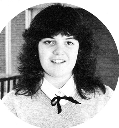 rosie odonnell young high school yearbook 1980 photo