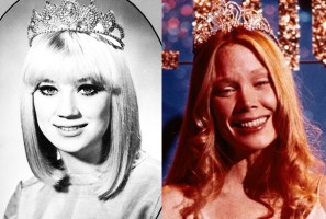 sissy spacek young high school yearbook photo 1968 carrie 1976 movie