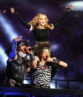 skyblu dj redfoo lmfao stefan gordy skyler gordy madonna superbowl halftime 2012 photo