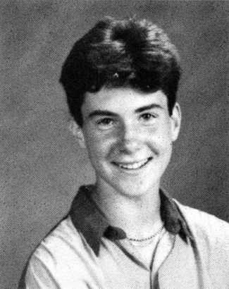 adam levine young high school 1993 yearbook photo