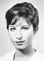 barbra streisand young high school yearbook photo 1959 photo