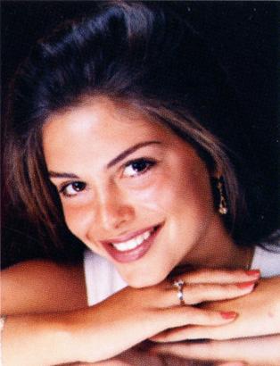 maria menounous young high school yearbook 1996 photo