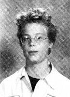 matthew gray gubler young freshman high school yearbook 1995 photo