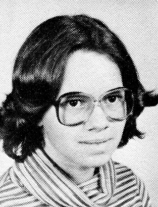 natalie merchant young high school yearbook 1985 photo