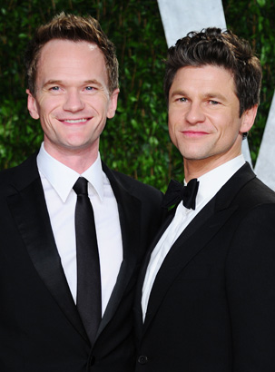 neil patrick harris david burtka red carpet 2012 photo