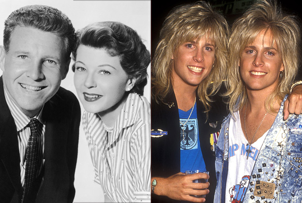 ozzie nelson harriet 1955 photo matthew gunnar nelson 1987