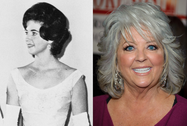 paula deen young senior yearbook prom dance 1965 photo red carpet paulas southern cooking bible bookstore 2011