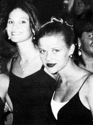 reese witherspoon young senior yearbook high school prom dance candid 1994 photo