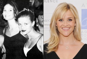 reese witherspoon young senior yearbook high school prom dance candid 1994 photo red carpet avon foundation for women 2012