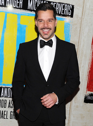 ricky martin red carpet 2012 photo