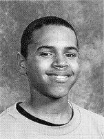 chris brown young high school yearbook photo