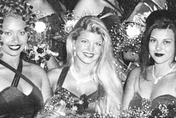 fergie senior prom young high school yearbook photo