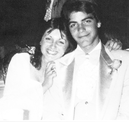 george clooney junior prom young high school yearbook photo