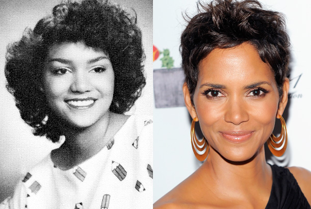 halle berry young high school yearbook 1984 photo red carpet 2011