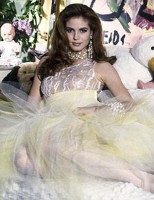 heidi klum young portrait 19 years old twitter photo