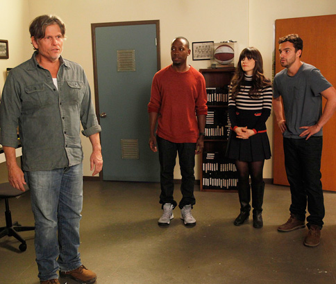 jeff kober lamorne morris zooey deschanel jake johnson new girl tv show 2012 photo