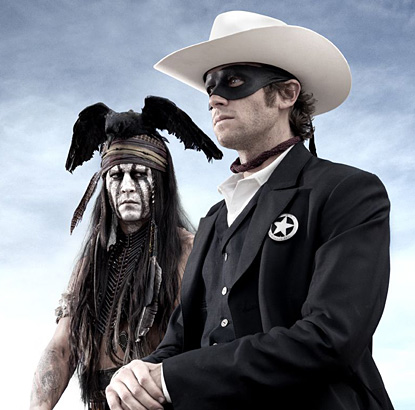 johnny depp john reid the lone ranger movie 2013 photo