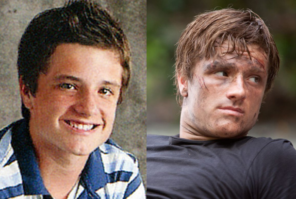 josh hutcherson young high school yearbook 2008 photo hunger games 2012