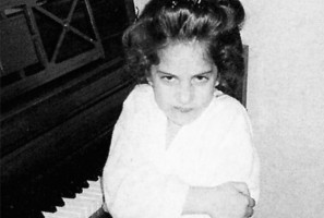 lady gaga young high school yearbook photo