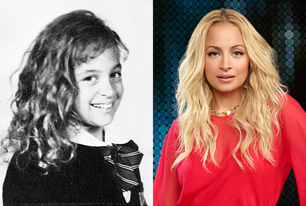 nicole richie young yearbook photo fashon star tv show 2012
