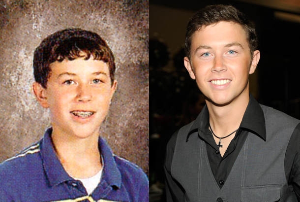 scott mcreery young high school yearbook photo 2007 red carpet 2012