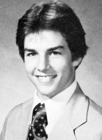 tom cruise high school yearbook photo