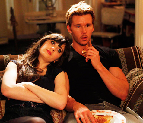 zooey deschanel ryan kwanten new girl tv show 2012 photo