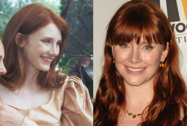 bryce dallas howard stagedoor manor young 1996 photo red carpet 2012