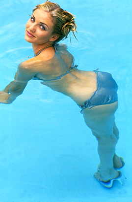 cameron diaz bikini young photo