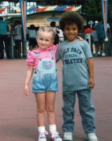 ivyann schwan alex burell parenthood actor actress young kid candid 1989 photo