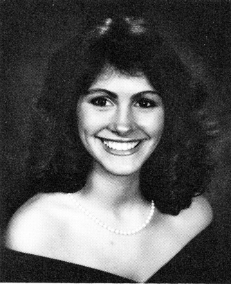 julia roberts young high school yearbook 1965 photo