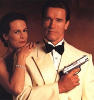 Arnold Schwarzenegger and Jamie Lee Curtis in True Lies in 1994