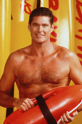 David Hasselhoff from Baywatch, 1997