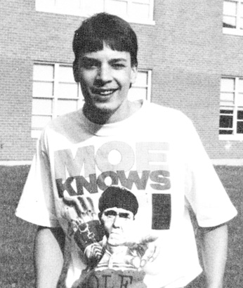 Jimmy Fallon, Senior Year Saugerties High School, 1992