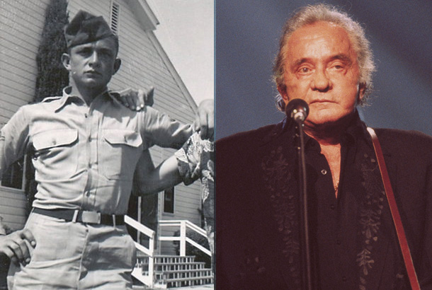 Johnny Cash in the Air Force; Johnny Cash—Today