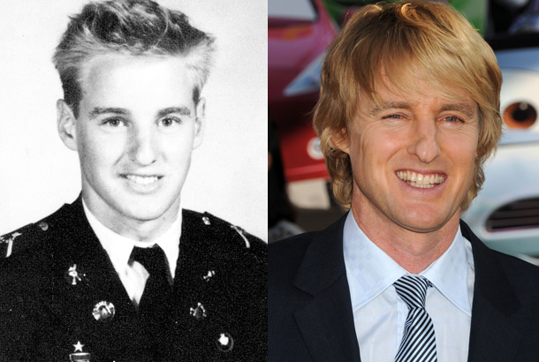 Owen Wilson at the New Mexico Military Institute; Owen Wilson—Today