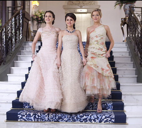 Selena Gomez (Middle) with Leighton Meester (Left) and Katie Cassidy (Right) inMonte Carlo, 201