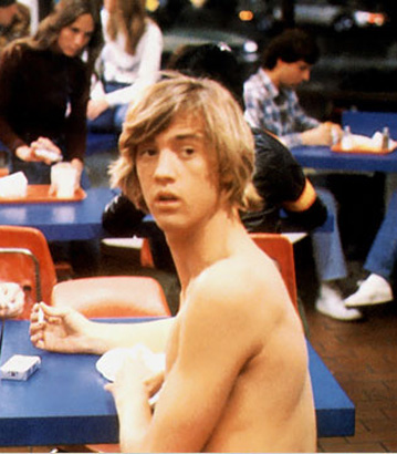Anthony Edwards as Stoner Bud from Fast Times at Ridgemont High