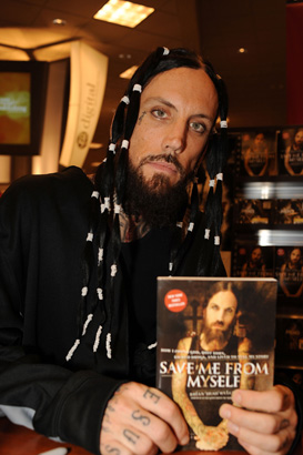 Brian “Head” Welch of Korn in 2008