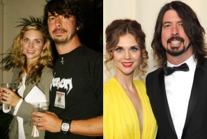 Dave Grohl and wife Jordyn Blum today