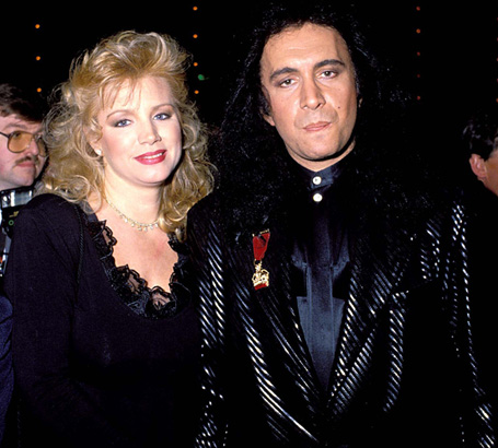 Gene Simmons and Shannon Tweed in 1989