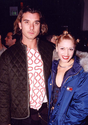 Gavin Rossdale and Gwen Stefani in 1997