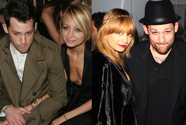 Joel Madden and Nicole Richie today