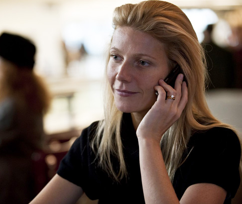 Gwyneth Paltrow as Beth Emhoff in Contagion in 2011