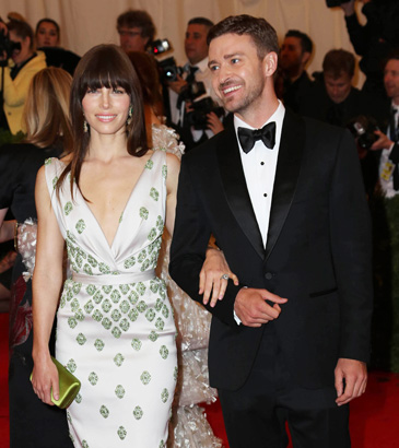 Jessica Biel and Justin Timberlake