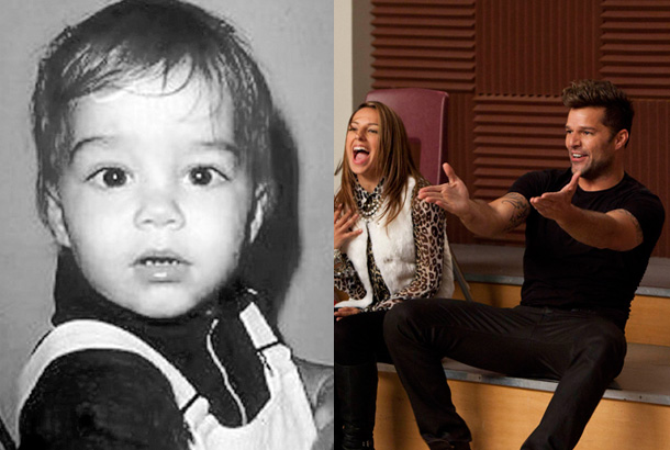 Ricky Martin on Glee