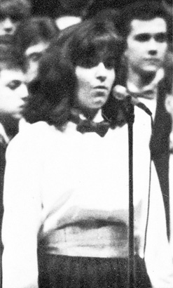 Tina Fey as a senior at Pennsylvania’s Upper Darby High School in 1988